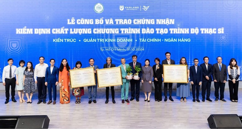 Trường Đại học Văn Lang: 3 chương trình đào tạo thạc sĩ nhận kiểm định chất lượng- Ảnh 1.