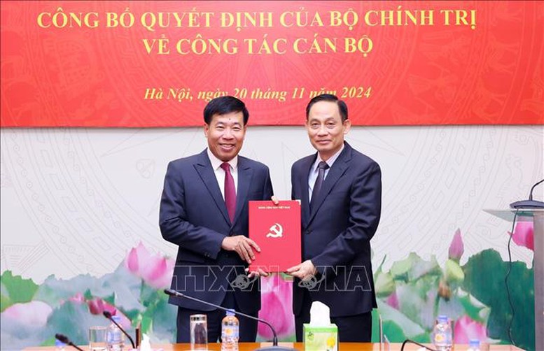 Ông Nguyễn Mạnh Cường giữ chức Phó Trưởng Ban Đối ngoại Trung ương- Ảnh 1.