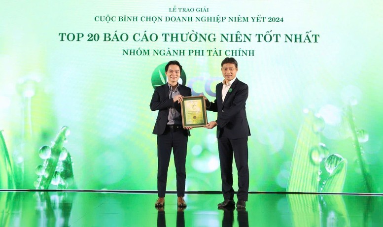 Bamboo Capital thắng lớn tại cuộc bình chọn doanh nghiệp niêm yết 2024- Ảnh 1.