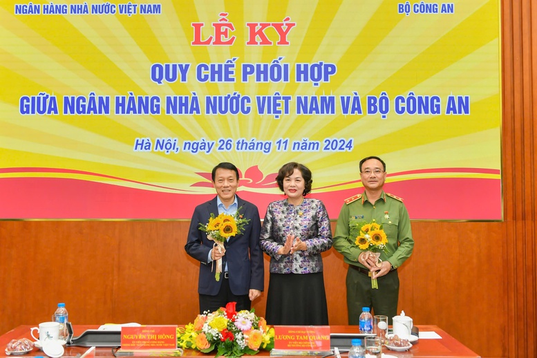 NHNN và Bộ Công an ký kết quy chế phối hợp- Ảnh 3.