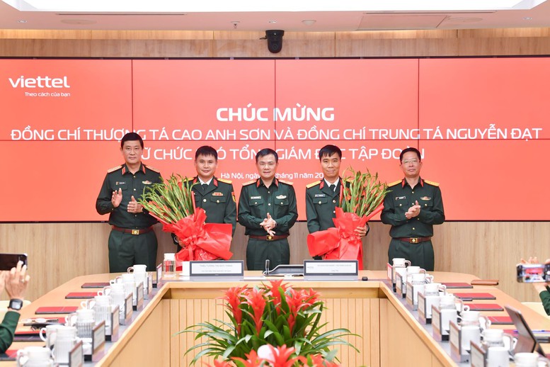 Viettel có thêm 2 Phó Tổng Giám đốc- Ảnh 1.