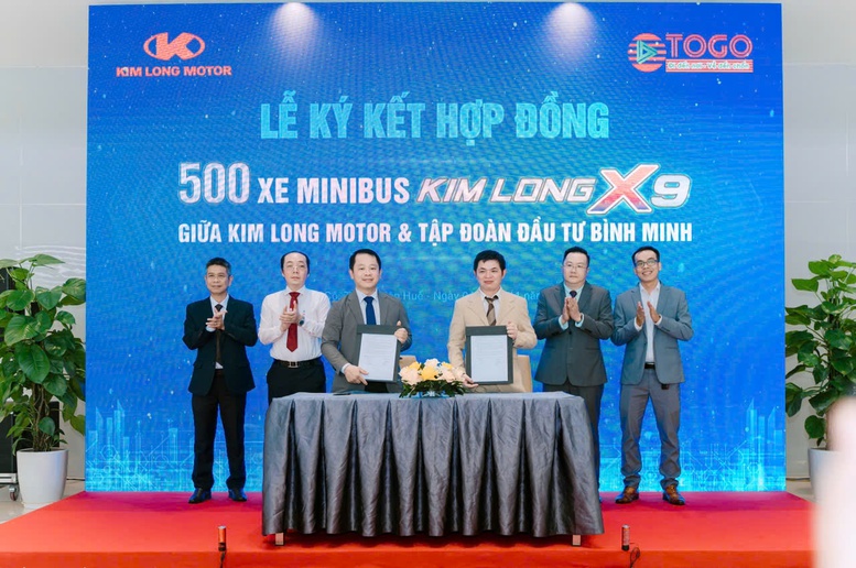 Kim Long Motor cung cấp 500 xe KimLong X9 cho Tập đoàn Bình Minh- Ảnh 1.