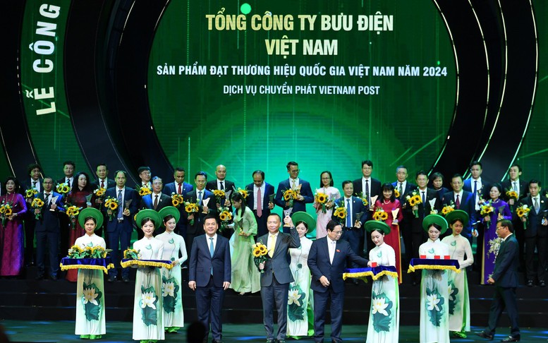 Bưu điện Việt Nam đạt giải Thương hiệu Quốc gia năm 2024
