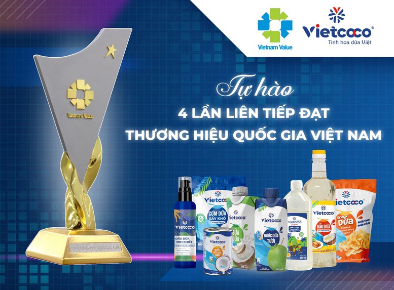 Thương hiệu dừa Việt tiếp tục được vinh danh Thương hiệu quốc gia- Ảnh 2.