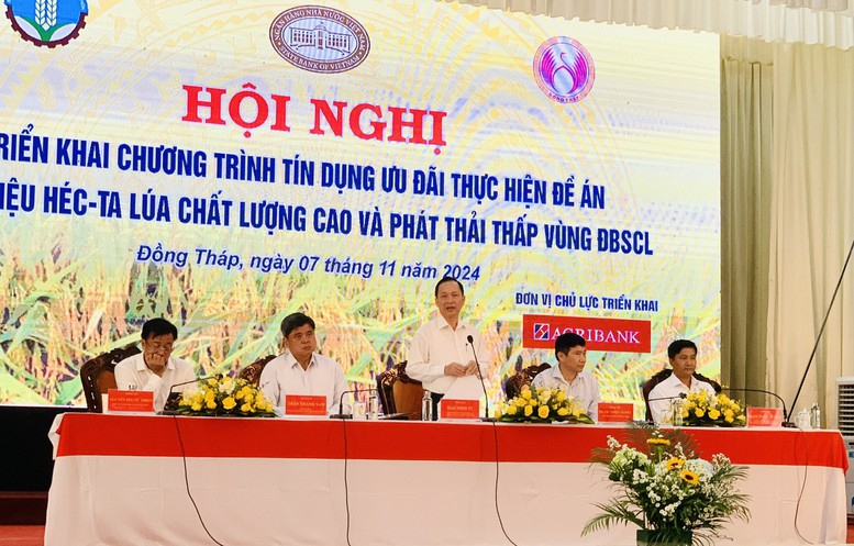 Đẩy mạnh tín dụng ưu đãi, thực hiện mục tiêu 1 triệu ha lúa chất lượng cao- Ảnh 1.