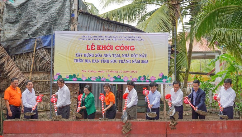 SHB ủng hộ tỉnh Sóc Trăng 100 tỷ đồng xóa nhà tạm, nhà dột nát- Ảnh 2.