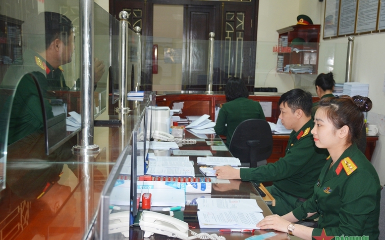 23 thủ tục hành chính được sửa đổi, bổ sung lĩnh vực chính sách của Bộ Quốc phòng
