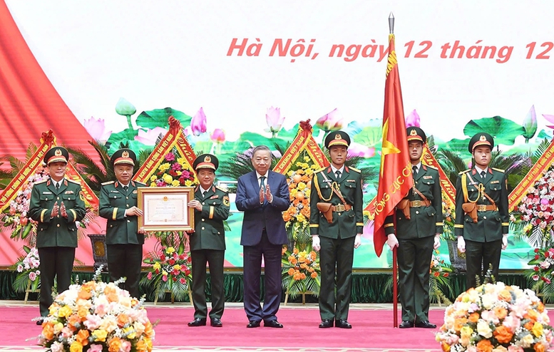 Toàn văn phát biểu của Tổng Bí thư Tô Lâm tại Lễ kỷ niệm 80 năm Ngày truyền thống Tổng cục Chính trị QĐND Việt Nam- Ảnh 3.