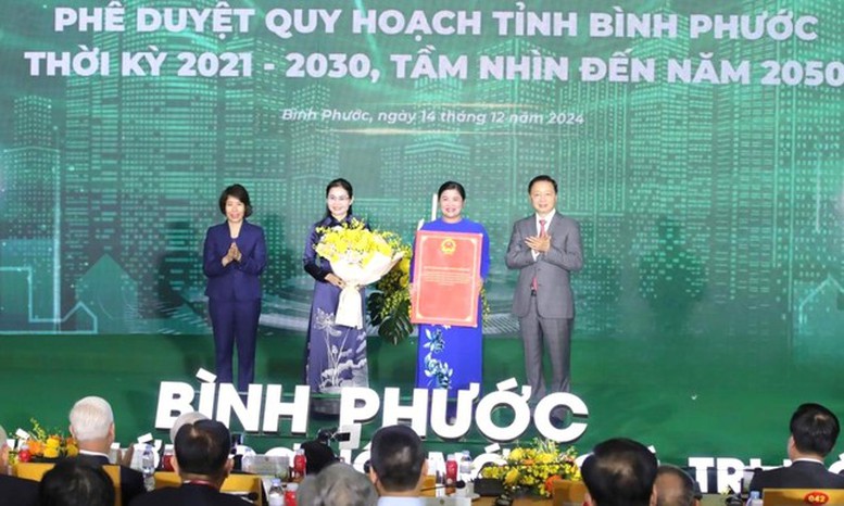 Công bố quy hoạch tỉnh Bình Phước: Biến mục tiêu, khát vọng, tiềm năng thành động lực phát triển- Ảnh 1.