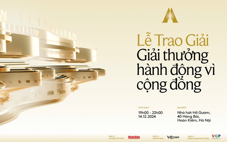 Lễ trao giải thưởng Hành động vì Cộng đồng 2024: Bữa tiệc nghệ thuật tôn vinh 