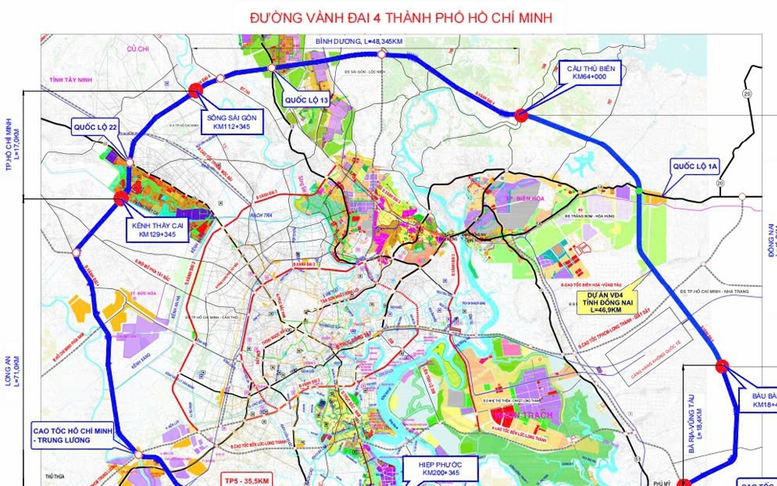 Thành lập Hội đồng thẩm định báo cáo nghiên cứu tiền khả thi DA đầu tư xây dựng đường Vành đai 4 TPHCM