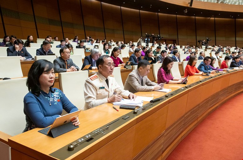 Kỳ họp thứ Tám, Quốc hội khóa XV: Nhiều quyết sách mang tính lịch sử trước kỷ nguyên mới- Ảnh 4.