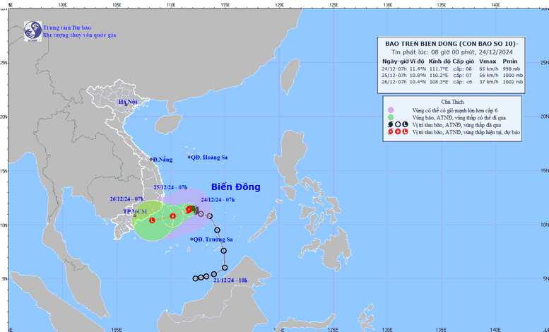 Chủ động ứng phó với diễn biến bão số 10- Ảnh 1.