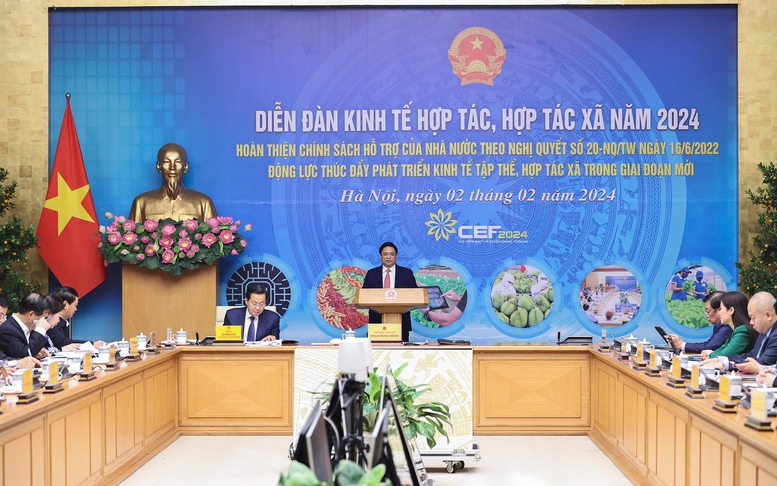 Thủ tướng Phạm Minh Chính chủ trì Diễn đàn kinh tế hợp tác, hợp tác xã năm 2024