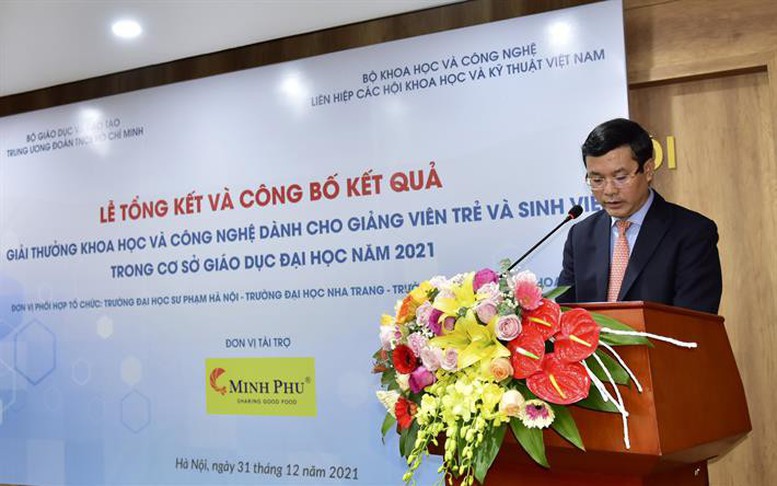 Xét tặng Giải thưởng khoa học và công nghệ dành cho giảng viên trẻ năm 2024