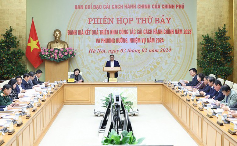 Thủ tướng Chính phủ chủ trì Phiên họp thứ 7 của Ban Chỉ đạo cải cách hành chính của Chính phủ- Ảnh 2.