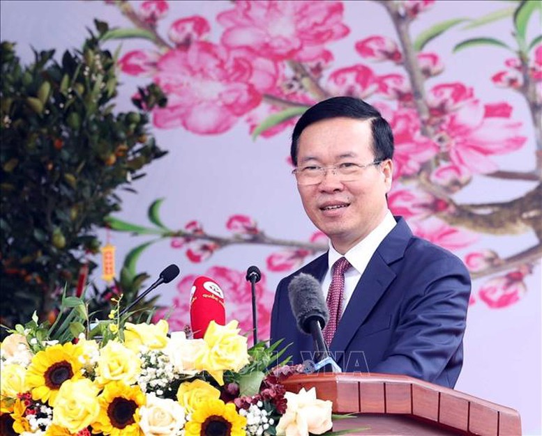 Chủ tịch nước kiểm tra công tác sẵn sàng chiến đấu tại Bộ Tư lệnh Cảnh vệ và Bộ Tư lệnh Cảnh sát Cơ động- Ảnh 2.