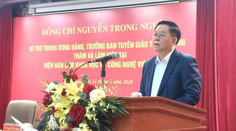 Chú trọng ươm mầm, xây dựng nguồn lực khoa học công nghệ- Ảnh 1.