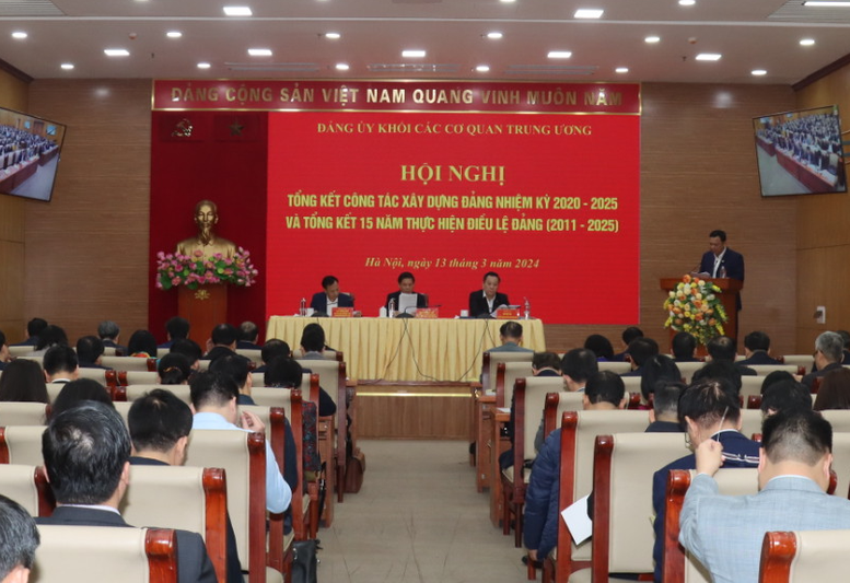 Tiếp tục thực hiện tốt công tác xây dựng Đảng trong Đảng bộ Khối các cơ quan Trung ương- Ảnh 2.