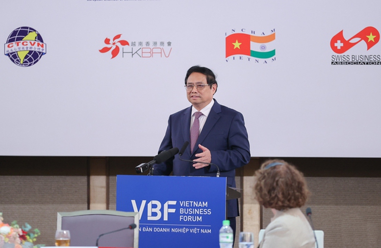 Thủ tướng chủ trì Hội nghị gặp gỡ doanh nghiệp FDI và Diễn đàn Doanh nghiệp Việt Nam- Ảnh 1.