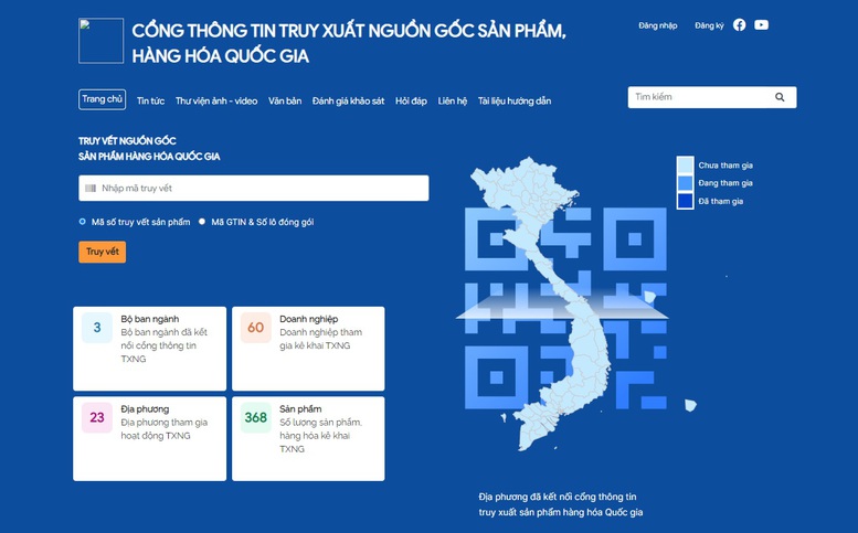 Dự kiến vận hành Cổng thông tin truy xuất nguồn gốc sản phẩm, hàng hóa quốc gia trong quý II/2024- Ảnh 1.