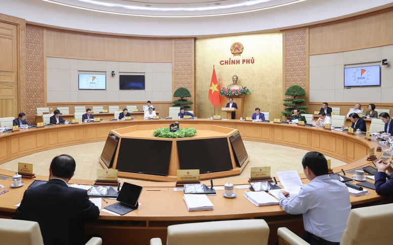 Thủ tướng Phạm Minh Chính chủ trì Phiên họp Chính phủ chuyên đề về xây dựng pháp luật tháng 3/2024
