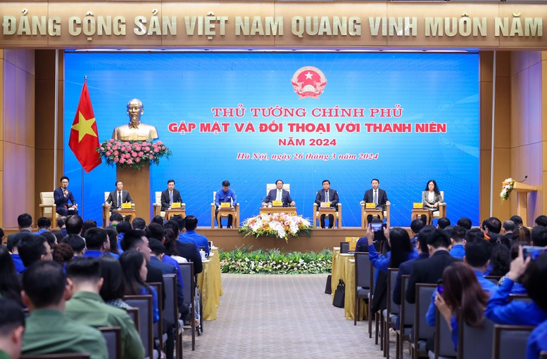 TỔNG THUẬT: THỦ TƯỚNG PHẠM MINH CHÍNH ĐỐI THOẠI VỚI THANH NIÊN- Ảnh 10.