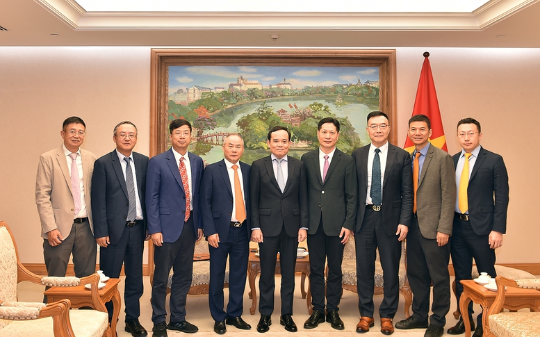 Phó Thủ tướng Trần Lưu Quang tiếp Đoàn doanh nghiệp Trung Quốc