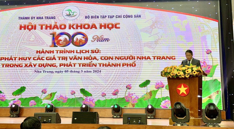 Phát huy các giá trị văn hóa, con người trong xây dựng, phát triển TP. Nha Trang- Ảnh 1.