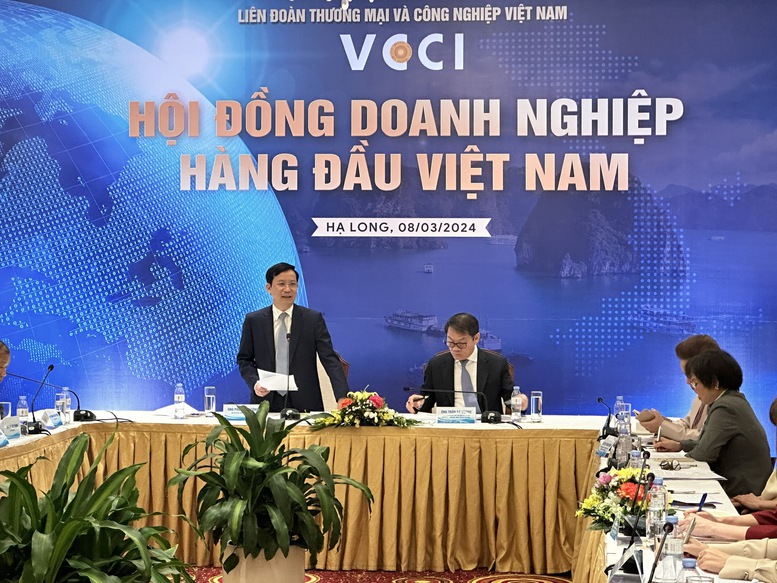 Các 'sếu đầu đàn' bàn cách kết nối phát huy vai trò dẫn dắt doanh nghiệp- Ảnh 1.