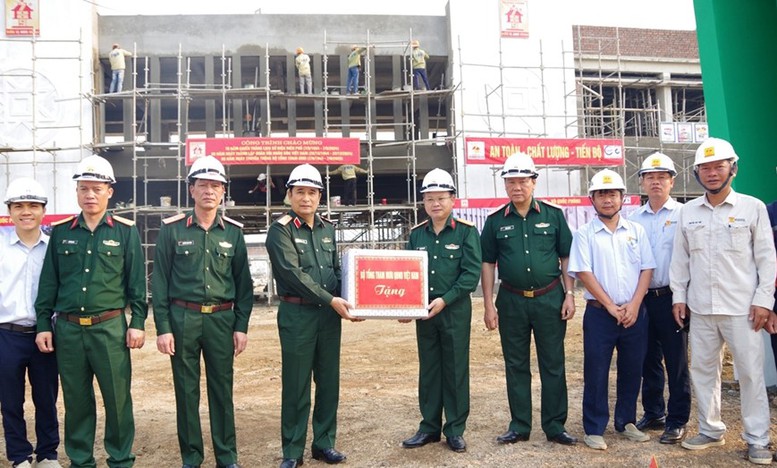 Bộ Tổng Tham mưu kiểm tra tiến độ các công trình kỷ niệm 70 năm Chiến thắng Điện Biên Phủ- Ảnh 1.