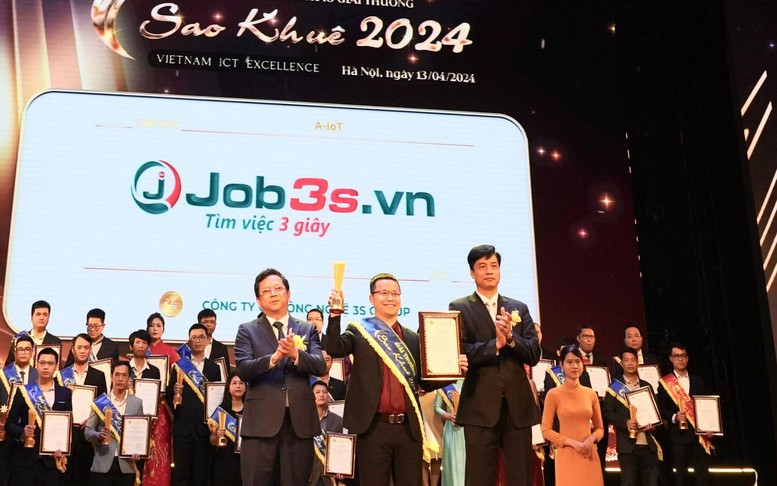 Nền tảng tuyển dụng việc làm trực tuyến đạt Giải thưởng Sao Khuê 2024 ngay năm đầu tham dự