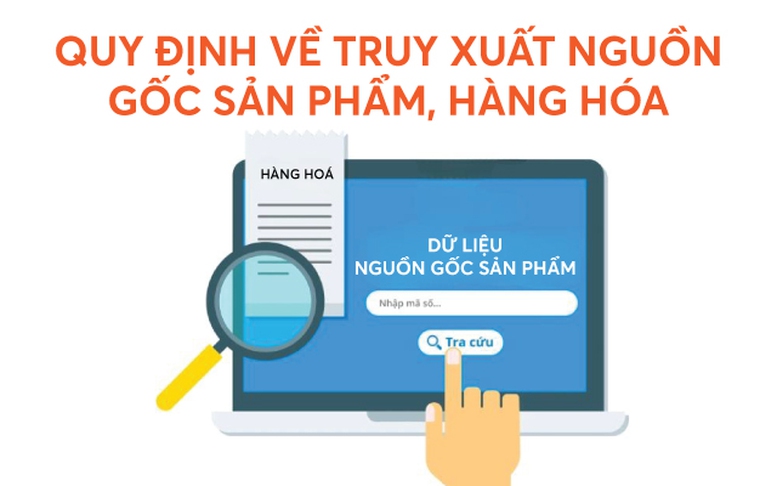 Infographics: Quy định về truy xuất nguồn gốc sản phẩm, hàng hoá