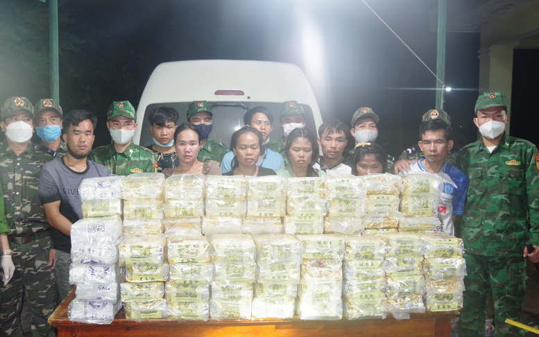 Quảng Trị: Triệt phá đường dây ma túy từ Lào vào Việt Nam, thu giữ 100 kg 'đá'