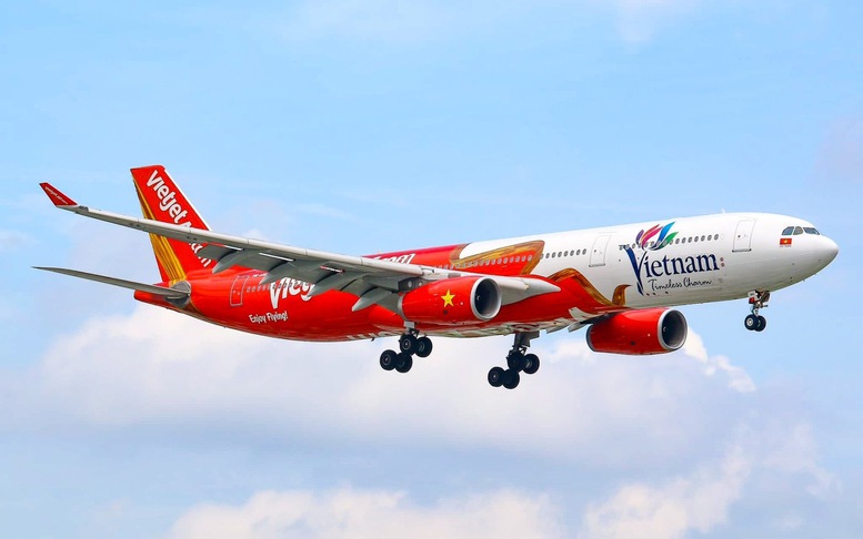 Vietjet báo lãi từ vận tải hàng không gần 500 tỷ đồng trong năm 2023