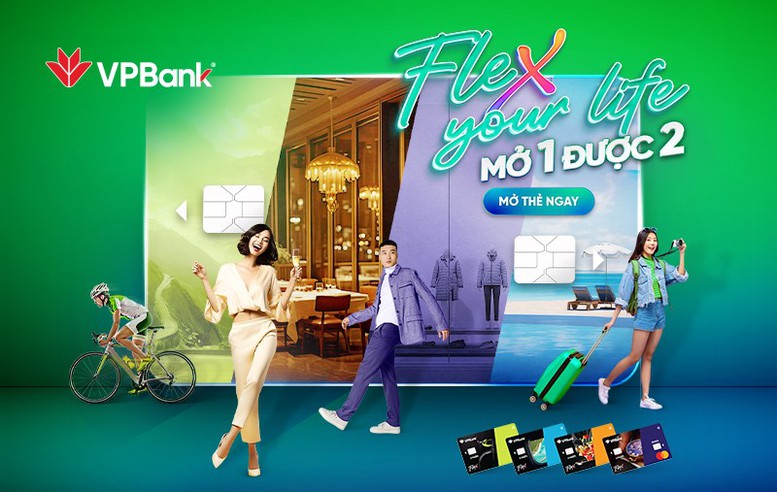 Tận hưởng trải nghiệm chi tiêu tự do cùng thẻ VPBank Flex- Ảnh 1.