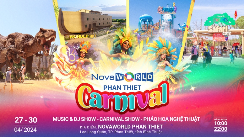 Đặc sắc lễ hội tại ‘Điểm đến triệu niềm vui’-NovaWorld Phan Thiet dịp nghỉ lễ- Ảnh 1.