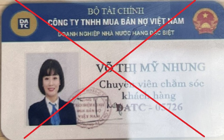 Cảnh báo hành vi mạo danh Công ty mua bán nợ DATC để lừa đảo