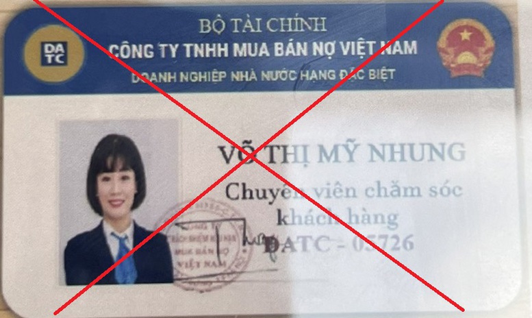 Cảnh báo hành vi mạo danh Công ty mua bán nợ DATC để lừa đảo- Ảnh 2.