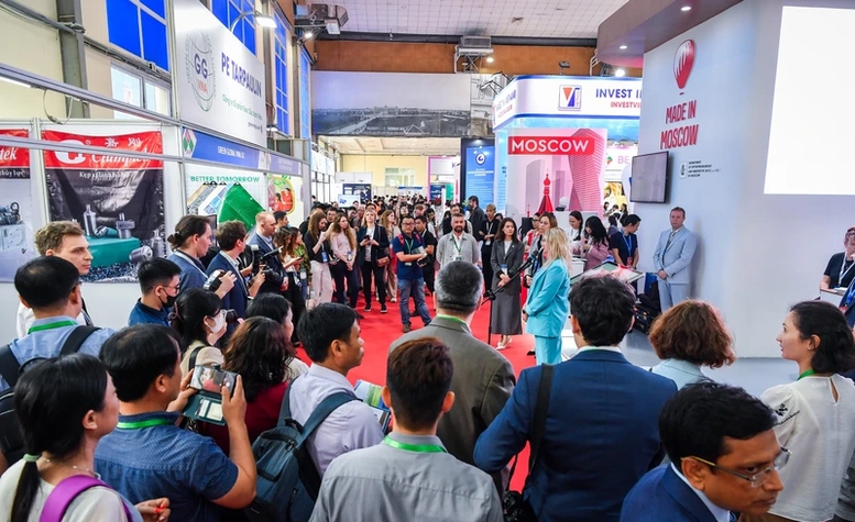 Ấn tượng gian trưng bày 'Made in Moscow' tại Vietnam Expo 2024- Ảnh 1.