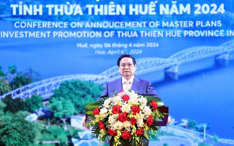 Thủ tướng dự Hội nghị công bố quy hoạch và xúc tiến đầu tư tỉnh Thừa Thiên Huế