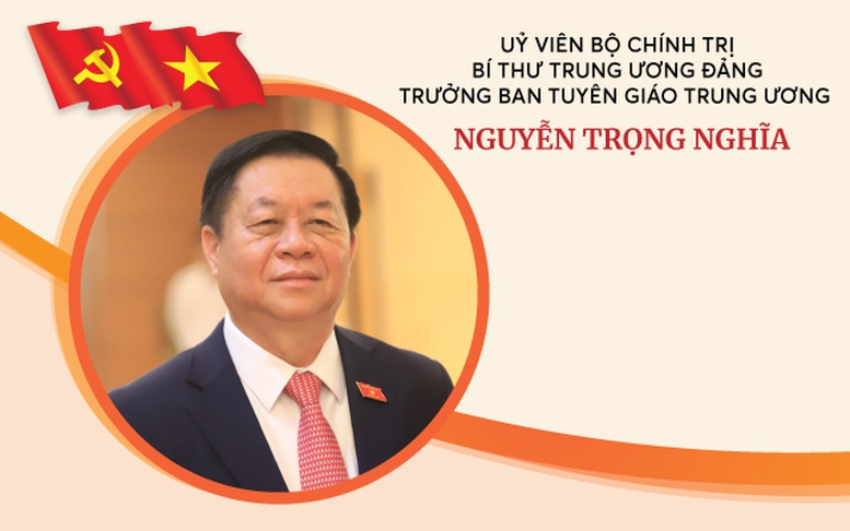 [INFOGRAPHICS] Tiểu sử tân Uỷ viên Bộ Chính trị Nguyễn Trọng Nghĩa