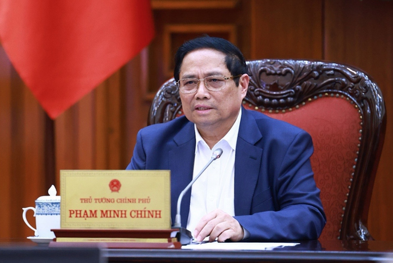 Thủ tướng Phạm Minh Chính chủ trì cuộc họp về chính sách tiền tệ, chính sách tài khóa- Ảnh 1.