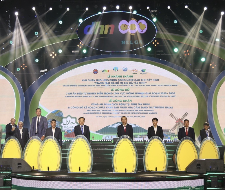 Tây Ninh: Công bố khởi công 7 dự án 'Tổ hợp nông nghiệp ứng dụng công nghệ cao DHN'- Ảnh 1.
