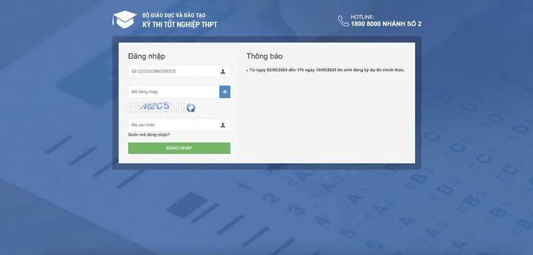 Tuyển sinh 2024: Thí sinh chính thức đăng kí thi tốt nghiệp THPT- Ảnh 1.