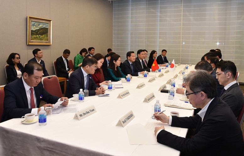 Phó Thủ tướng Lê Minh Khái tiếp các đối tác Nhật Bản- Ảnh 6.