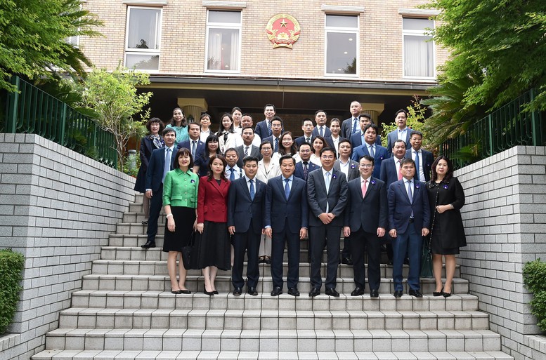 Phó Thủ tướng Lê Minh Khái tiếp các đối tác Nhật Bản- Ảnh 10.