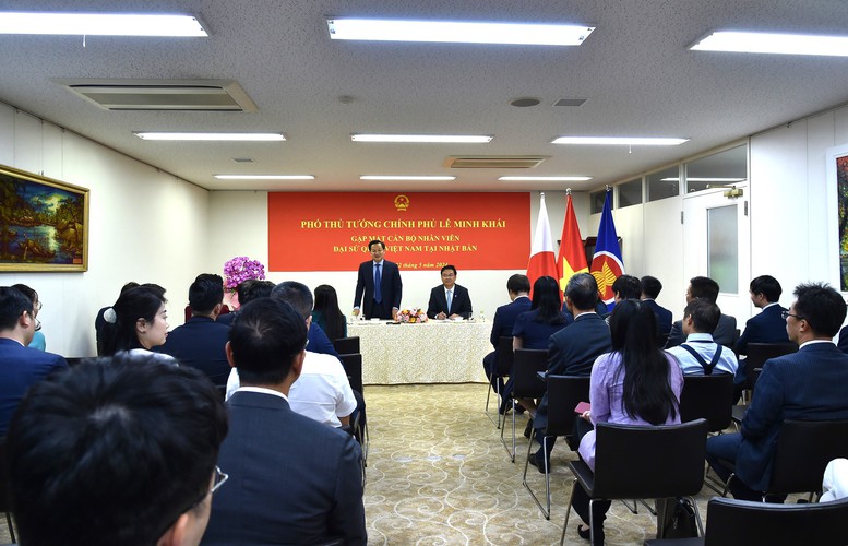 Phó Thủ tướng Lê Minh Khái tiếp các đối tác Nhật Bản- Ảnh 11.
