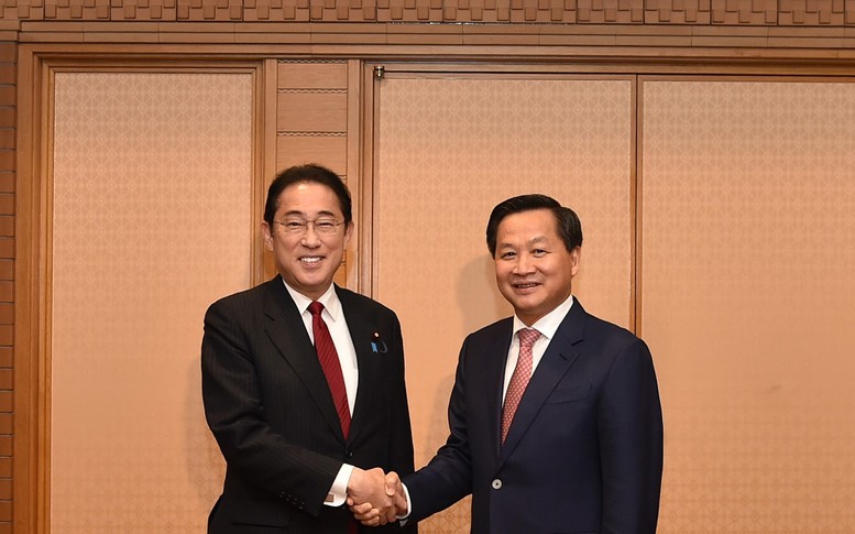 Phó Thủ tướng Lê Minh Khái gặp Thủ tướng Nhật Bản, Phó Thủ tướng Campuchia, Phó Thủ tướng Singapore; tiếp Chủ tịch JICA