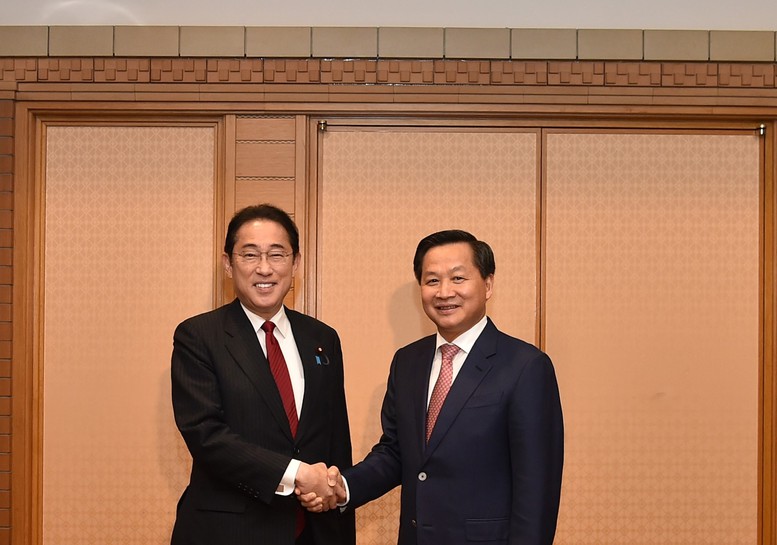 Phó Thủ tướng Lê Minh Khái gặp Thủ tướng Nhật Bản, Phó Thủ tướng Campuchia, Phó Thủ tướng Singapore; tiếp Chủ tịch JICA- Ảnh 2.